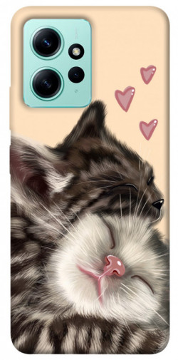 Чехол itsPrint Cats love для Xiaomi Redmi Note 12 4G