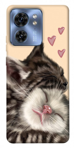 Чохол itsPrint Cats love для Motorola Edge 40