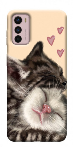 Чехол itsPrint Cats love для Motorola Moto G42