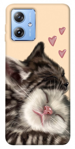 Чехол itsPrint Cats love для Motorola Moto G84