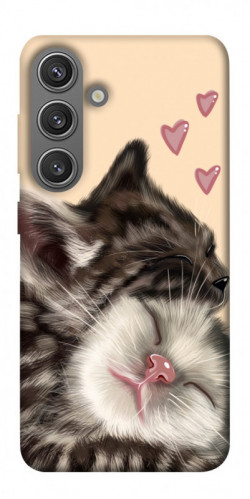 Чехол itsPrint Cats love для Samsung Galaxy S24