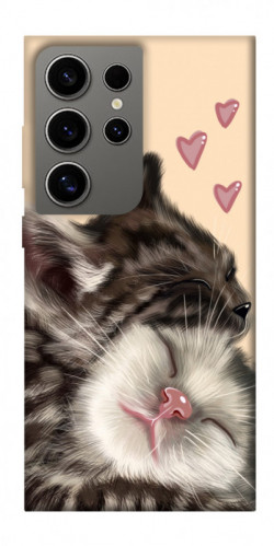 Чехол itsPrint Cats love для Samsung Galaxy S24 Ultra