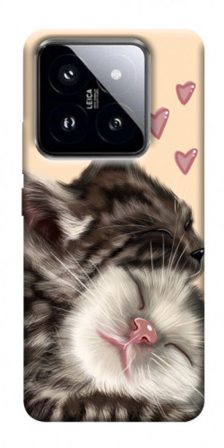 Чохол itsPrint Cats love для Xiaomi 14 Pro