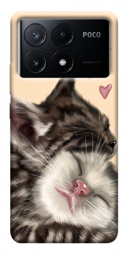 Чехол itsPrint Cats love для Xiaomi Poco X6