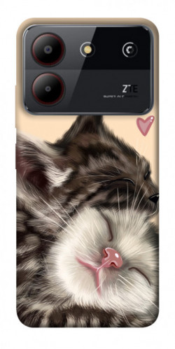 Чехол itsPrint Cats love для ZTE Blade A54 4G