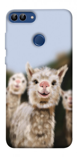 Чехол itsPrint Funny llamas для Huawei P Smart (2020)