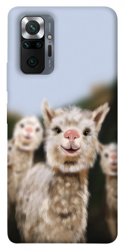 Чехол itsPrint Funny llamas для Xiaomi Redmi Note 10 Pro Max