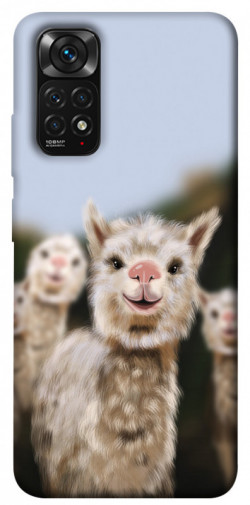 Чехол itsPrint Funny llamas для Xiaomi Redmi Note 11 (Global) / Note 11S