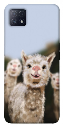 Чехол itsPrint Funny llamas для Oppo A72 5G / A73 5G