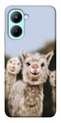 Чехол itsPrint Funny llamas для Realme C33