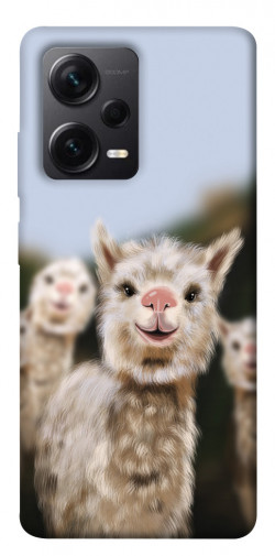 Чехол itsPrint Funny llamas для Xiaomi Redmi Note 12 Pro+ 5G