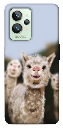 Чехол itsPrint Funny llamas для Realme GT2