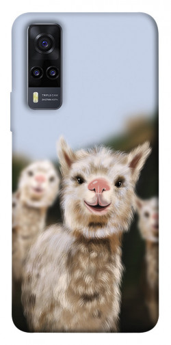 Чохол itsPrint Funny llamas для Vivo Y31