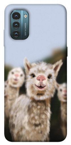 Чехол itsPrint Funny llamas для Nokia G21