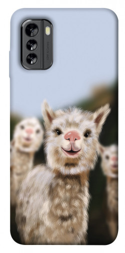 Чехол itsPrint Funny llamas для Nokia G60