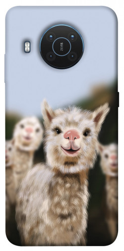 Чехол itsPrint Funny llamas для Nokia X10 / X20