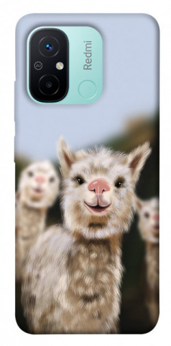 Чехол itsPrint Funny llamas для Xiaomi Redmi 12C