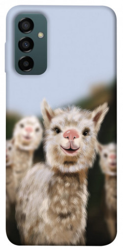 Чохол itsPrint Funny llamas для Samsung Galaxy M14 5G