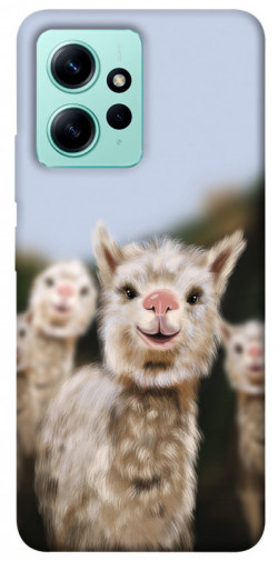 Чехол itsPrint Funny llamas для Xiaomi Redmi Note 12 4G