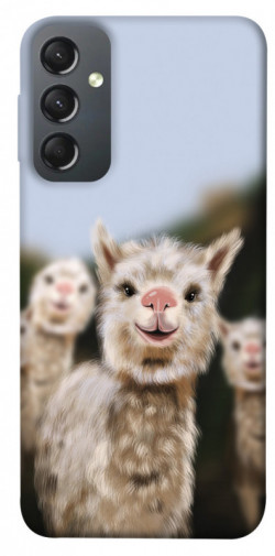 Чехол itsPrint Funny llamas для Samsung Galaxy A24 4G