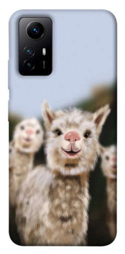 Чехол itsPrint Funny llamas для Xiaomi Redmi Note 12S