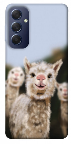 Чехол itsPrint Funny llamas для Samsung Galaxy M54 5G