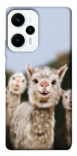 Чехол itsPrint Funny llamas для Xiaomi Poco F5 Pro