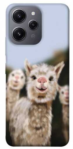 Чохол itsPrint Funny llamas для Xiaomi Redmi 12