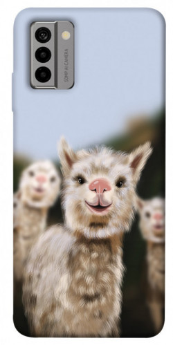 Чехол itsPrint Funny llamas для Nokia G22