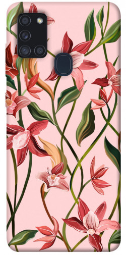 Чехол itsPrint Floral motifs для Samsung Galaxy A21s