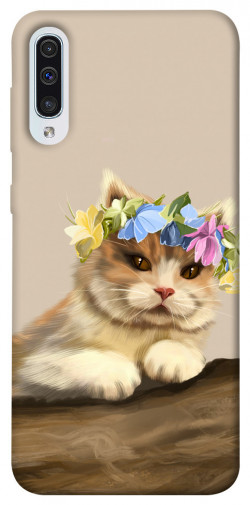 Чехол itsPrint Cat in flowers для Samsung Galaxy A50 (A505F) / A50s / A30s