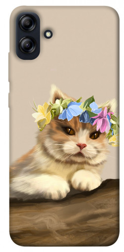 Чехол itsPrint Cat in flowers для Samsung Galaxy A04e