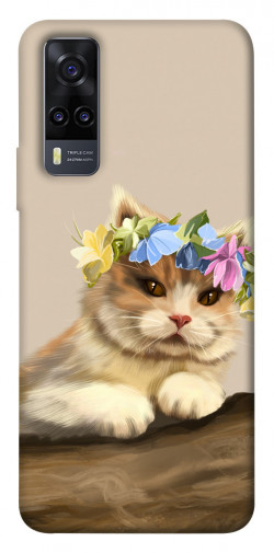 Чохол itsPrint Cat in flowers для Vivo Y31