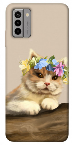 Чехол itsPrint Cat in flowers для Nokia G22