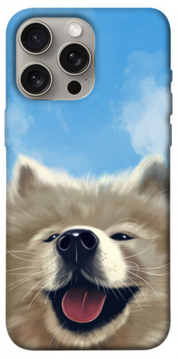 Чехол itsPrint Samoyed husky для Apple iPhone 15 Pro Max (6.7")