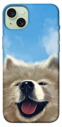 Чохол itsPrint Samoyed husky для Apple iPhone 15 Plus (6.7")