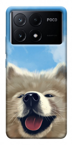 Чехол itsPrint Samoyed husky для Xiaomi Poco X6