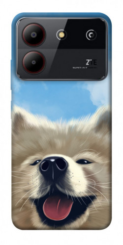 Чохол itsPrint Samoyed husky для ZTE Blade A54 4G