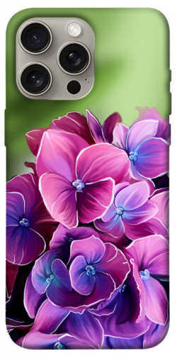 Чехол itsPrint Кружевная гортензия для Apple iPhone 15 Pro Max (6.7")