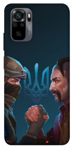 Чехол itsPrint ЗСУ style 4 для Xiaomi Redmi Note 10 / Note 10s