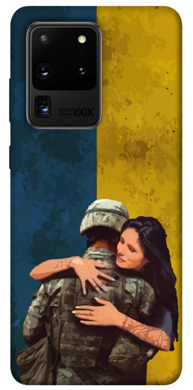 Чехол itsPrint ЗСУ style 8 для Samsung Galaxy S20 Ultra, itsellopt, купить оптом с доставкой