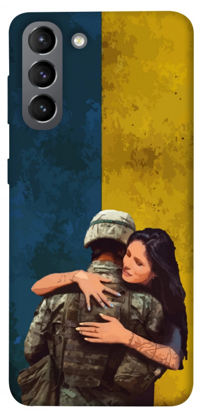 Чехол itsPrint ЗСУ style 8 для Samsung Galaxy S21, itsellopt, купить оптом с доставкой