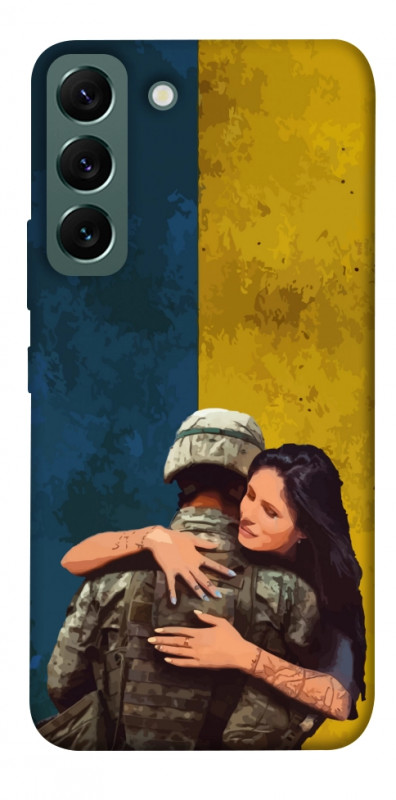 Чехол itsPrint ЗСУ style 8 для Samsung Galaxy S22, itsellopt, купить оптом с доставкой