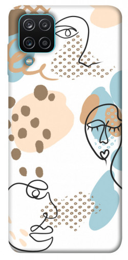 Чехол itsPrint Face pattern для Samsung Galaxy M12