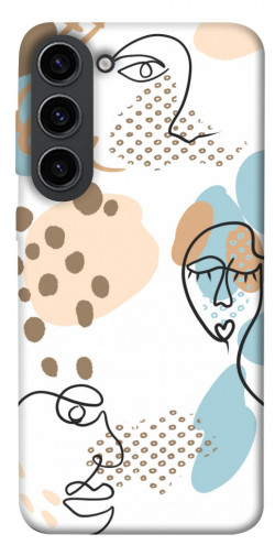 Чехол itsPrint Face pattern для Samsung Galaxy S23