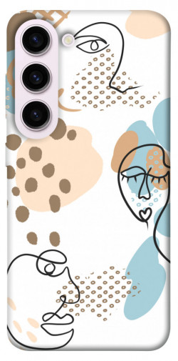 Чехол itsPrint Face pattern для Samsung Galaxy S23+