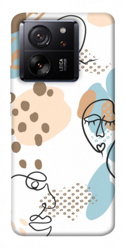 Чехол itsPrint Face pattern для Xiaomi 13T