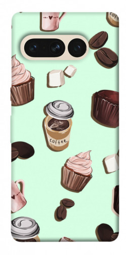 Чехол itsPrint Coffee and sweets для Google Pixel 7 Pro