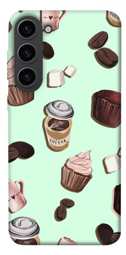 Чехол itsPrint Coffee and sweets для Samsung Galaxy S23
