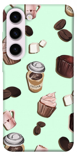 Чехол itsPrint Coffee and sweets для Samsung Galaxy S23+